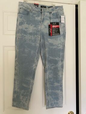 Earl Jeans Light Blue Tie-Dye Straight Leg Women’s Jeans
